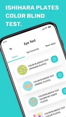Color Blindness Test Ishihara android App screenshot 7
